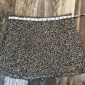 Garage Floral Mini Skirt